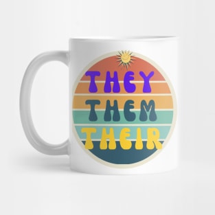 Gender Neutral Pronouns Mug